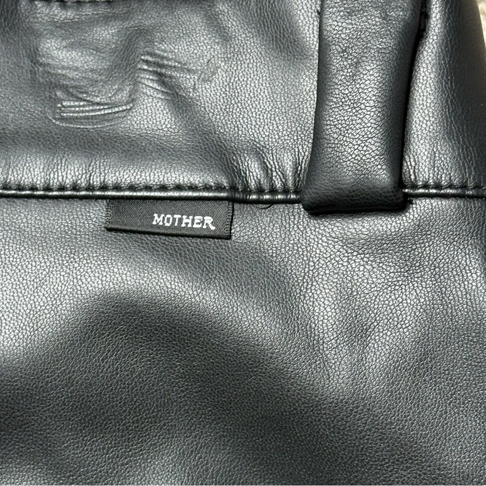 MOTHER Tunnel Vision Pleated Faux Leather Pants - Picture 5 of 6